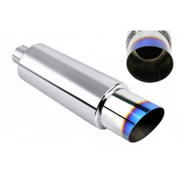 Koncový tlmič TurboWorks 89mm vstup 51mm Burn