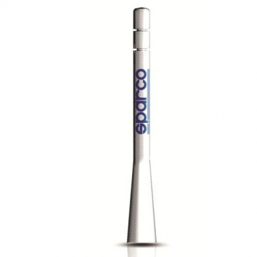 Originálna autoanténa Sparco biela 12 cm