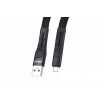 Kábel USB micro USB pružinový 1.2 m UC-12 AMIO-02529