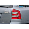 Rámček zadných svetiel combi - pre lak Škoda Octavia II