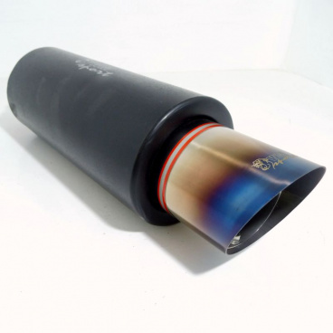 Športový výfuk nerez WM šport, šikmá koncovka 90 mm color Športový výfuk nerez WM šport, šikmá koncovka 90 mm color