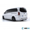 Nerez brúsený kryt zadního nárazníku Omtec Mercedes Benz Vito W447 2014+