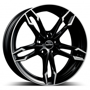 Alu koleso GMP DEA black diamond 9x18 5X120 ET44