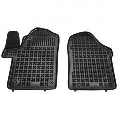 Gumové autokoberce, Mercedes Vito III (W447), 2014+, vpredu s extra materiálom na strane vodiča