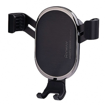 Držiak telefónu MYWAY s uchytením do ventilácie čierny Držiak telefónu MYWAY s uchytením do ventilácie čierny