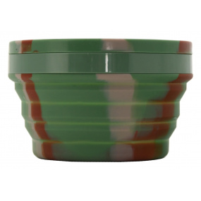 Silikonová skládací miska ARMY 950ml Silikonová skládací miska ARMY 950ml