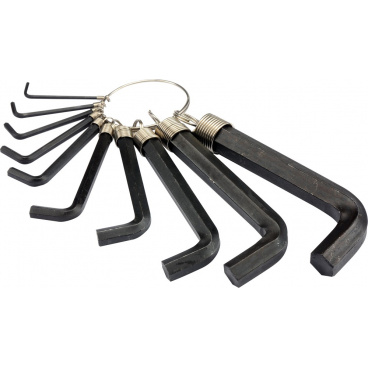 Sada klíčů imbus 10 ks 2 - 14 mm Sada klíčů imbus 10 ks 2 - 14 mm