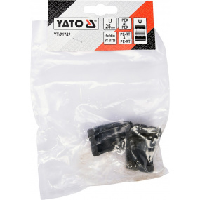 Náhradní čelisti k lisovacím kleštím YT-21735 typ U 25mm Náhradní čelisti k lisovacím kleštím YT-21735 typ U 25mm