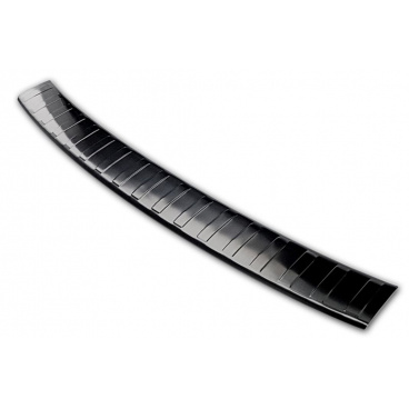 Nerez kryt- ochrana prahu zadného nárazníka Nissan X-Trail III 2017+ čierny