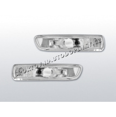 BMW E46 99-03 bočné smerovky chróm (KBBM02) - coupe, cabrio