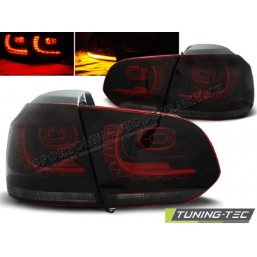 VW Golf VI 10.2008 zadné LED lampy Red Smoke (LDVW71) VW Golf VI 10.2008 zadné LED lampy Red Smoke (LDVW71)