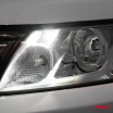 Žiarovky 4 SMD 2835 LED T10 (W5W) 12V biela CAN-BUS krátka