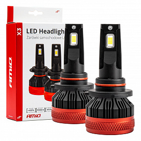 Žiarovky automobilové LED séria X3 HB3 9005/HIR1 9011/H10 6500K Canbus AMIO-02982