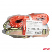 Prepravný pás s napínačom a popruhom 5T 5000kg 50mm 3m AMIO-03317