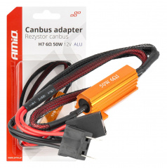 Rezystor odpor CANBUS pre LED žiarovky 6Ω 50W H7 AMIO-04089