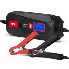 Usmerňovač digitálny LEAD ACID STD GEL AGM LFP MAX 5A 6V 12V AMIO-04522