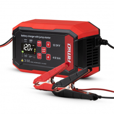 Digitálny usmerňovač s podporou štartu AGM GEL STD LFP MAX 16A 12V 24V PRO Digitálny usmerňovač s podporou štartu AGM GEL STD LFP MAX 16A 12V 24V PRO