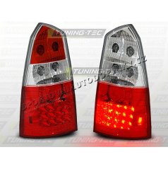 Ford Focus MK1 1998-04 kombi zadné LED lampy red white (LDFO02)