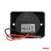 Vodotesná automobilová nabíjačka s USB portmi, štvorcová USB + USB-C QC3.0 12V 24V