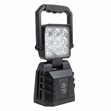 Prenosná pracovná lampa biela s funkciou výstražnej lampy 15W (BATT) Prenosná pracovná lampa biela s funkciou výstražnej lampy 15W (BATT)