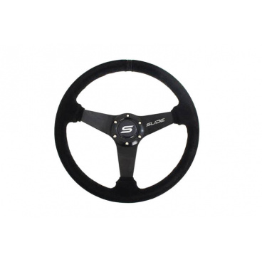 Volant SLIDE 350mm offset:20mm Semiš Čierny Volant SLIDE 350mm offset:20mm Semiš Čierny