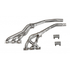 BMW E36 športové nerez výfukové zvody pre 6V mimo M3