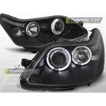 Citroen C4 2004-10 Predné číre svetlá Angel Eyes black (LPCI10) Citroen C4 2004-10 Predné číre svetlá Angel Eyes black (LPCI10)