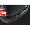 Nerez kryt- čierna ochrana prahu zadného nárazníka Škoda Octavia III FL kombi 2016+