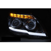Mercedes GLK X204 06.2008-08.2012 predné svetlá Tube Light chrome