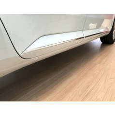 Bočné lišty, nerez - Škoda Superb III Limousine, Combi od r.v. 2015