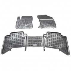 Gumové autokoberce, Toyota Hilux, 2015+, 4 dverové