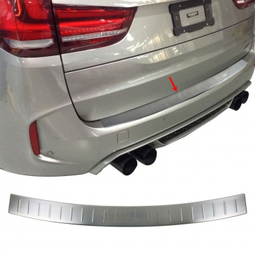 Nerez brúsený kryt zadního nárazníku BMW X5 M F85 2013- 2018 Nerez brúsený kryt zadního nárazníku BMW X5 M F85 2013- 2018