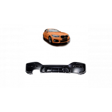 Difúzor BMW 1 F20 F21 Facelift Zadný Matná Čierna