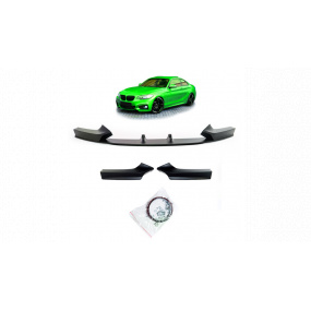 Prídavný diel BMW 2 F22 F23 Nárazník Predný Matná Čierna