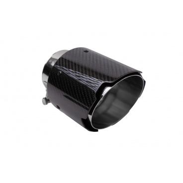 Koncovka tlmiča 114mm vstup 70mm Carbon Gloss