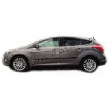 Ford Focus 2011-, 5 dver., bočné ochranné lišty dverí Ford Focus 2011-, 5 dver., bočné ochranné lišty dverí