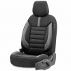 Kompletná sada poťahov na autosedačky OTOM LIMITED 102 ČIERNA/SIVÁ 3-ZIP