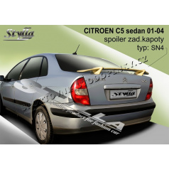Citroen C5 Aj sedan 01-04 spoiler zadnej kapoty (EÚ homologácia)