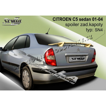 Citroen C5 Aj sedan 01-04 spoiler zadnej kapoty (EÚ homologácia) Citroen C5 Aj sedan 01-04 spoiler zadnej kapoty (EÚ homologácia)