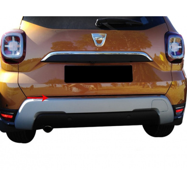 Nerez kryt zadného nárazníka brúsený Omtec Dacia Duster 2018+