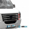 Nerez leštený kryt prednej masky VW Crafter 2006-12 (5 ks)