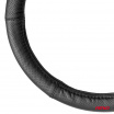 Perforovaný kožený poťah na volant automobilu XL 41-43cm SWC-50-XL