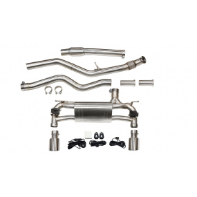 Výfukový systém CatBack BMW F30 F31 F32 F36 335i 435i 3.0T N55 Catback Aktívny