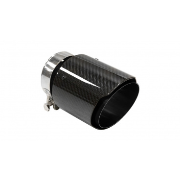 Koncovka tlmiča 101mm vstup 76mm Carbon Gloss