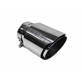 Koncovka tlmiča 101mm vstup 67mm Leštená