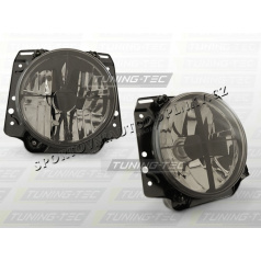 VW Golf II 1983-91 Predné číre svetlá smoke (LPVW54)