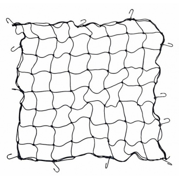 Pružná upevňovacia sieť s háčikmi 100x100cm Pružná upevňovacia sieť s háčikmi 100x100cm