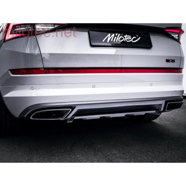 Difúzor zadného nárazníka čierny lesklý "klavírlak", Škoda KodiaQ RS Difúzor zadného nárazníka čierny lesklý "klavírlak", Škoda KodiaQ RS