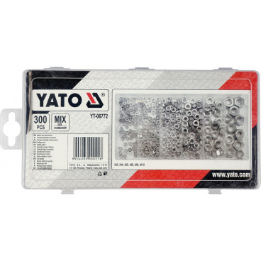 Matice metrické sada 300 ks Matice metrické sada 300 ks