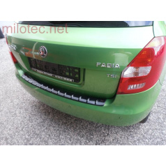 Prah piatych dverí s výstupky, ABS-čierna metalíza Škoda Fabia II Limousine